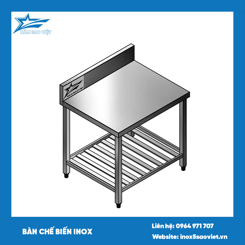 BÀN CHẾ BIẾN INOX