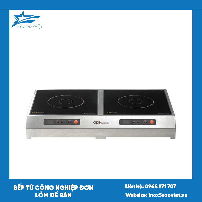 BẾP TỪ CÔNG NGHIỆP ĐÔI ĐỂ BÀN