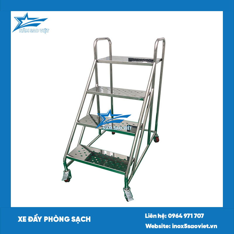 XE ĐẨY PHÒNG SẠCH