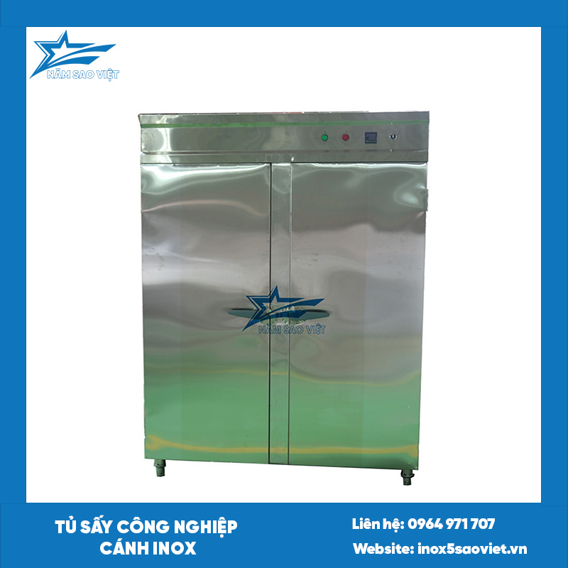 TỦ SẤY CÔNG NGHIỆP CÁNH INOX