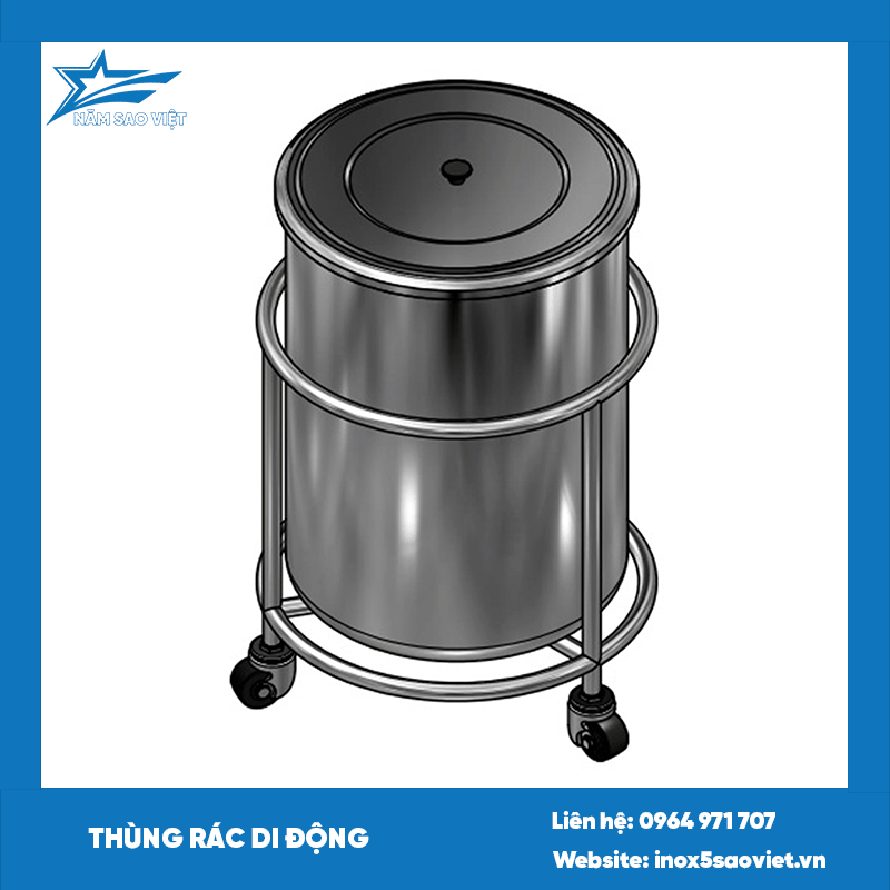 THÙNG RÁC DI ĐỘNG