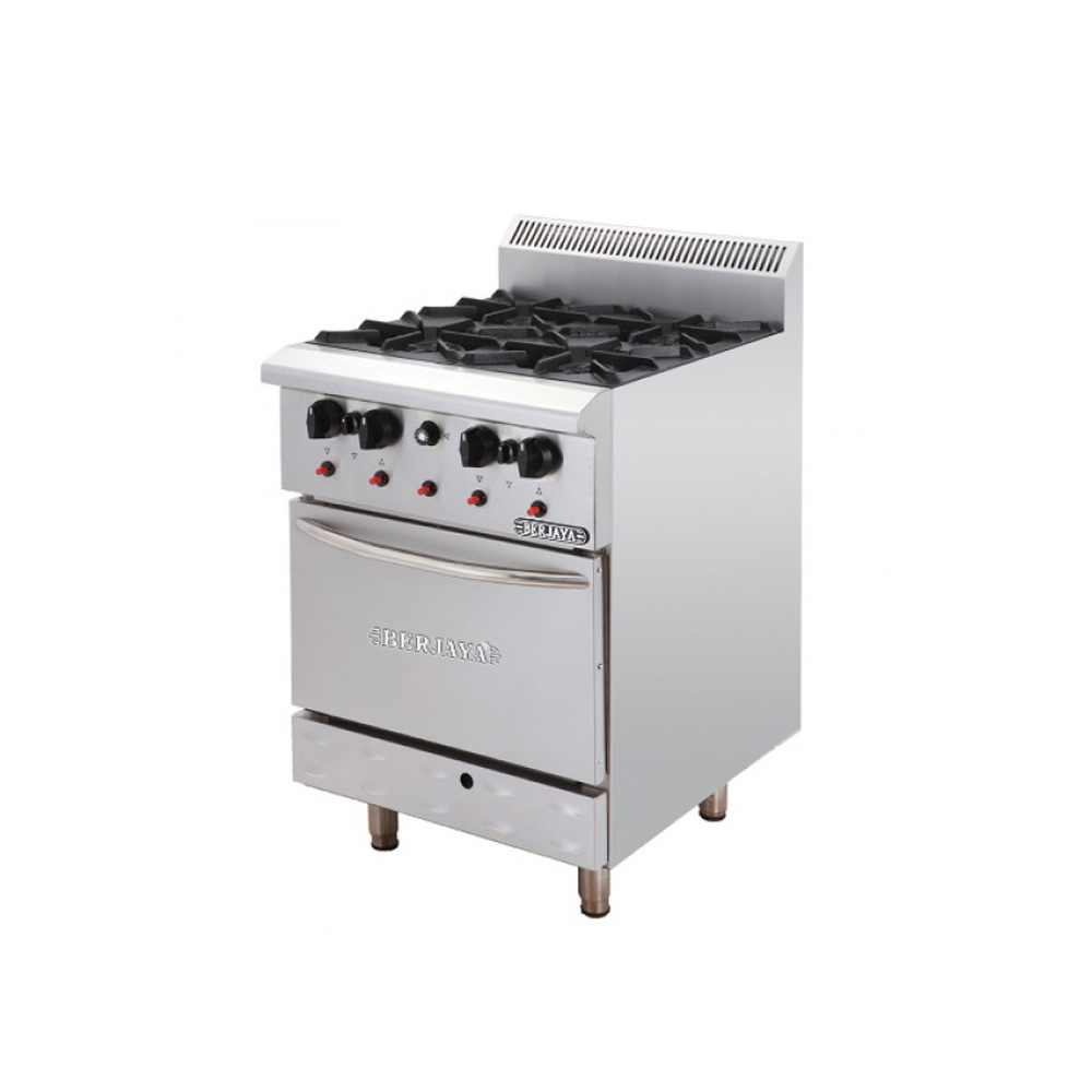 Bếp &#226;u 4 họng c&#243; l&#242; nướng Berjaya DRO4-17