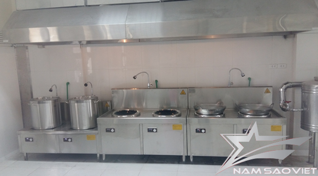 khu vực bếp Tổng Công ty 789/Bộ Quốc Phòng