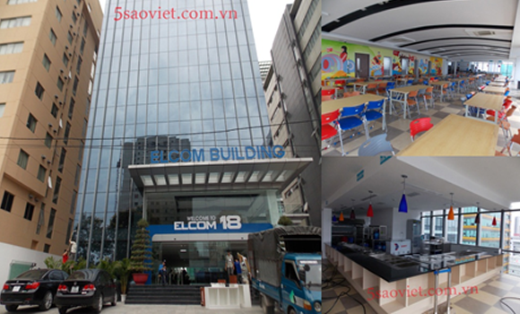 Dự án hệ thống bếp tòa nhà Elcom