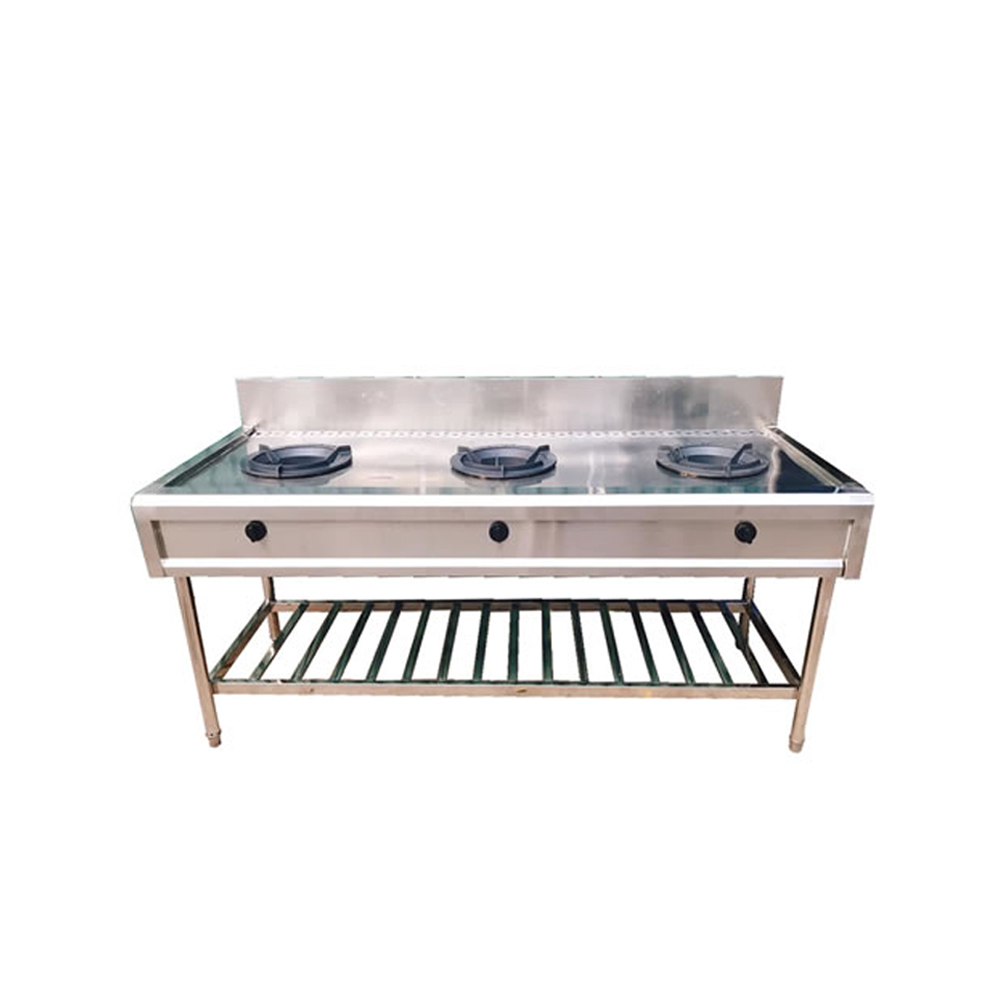 Bếp &#225; c&#244;ng nghiệp 3 họng