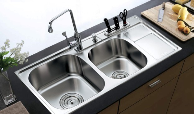 C&#225;ch l&#224;m sạch bồn rửa inox